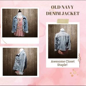Old Navy Light Blue Denim Jacket